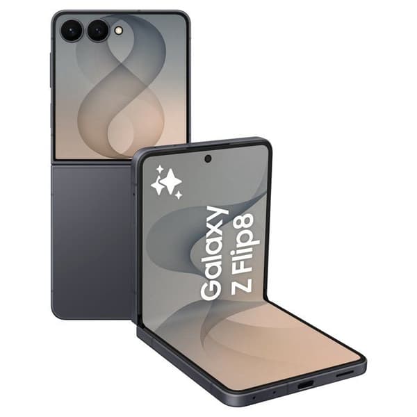 SAMSUNG Galaxy Z Flip8 AI Smartphone vikbar 256 Go Grafit