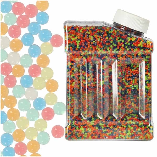 Hydrogelkulor för växter & dekoration flerfärgade 250 g ca 50 000 st