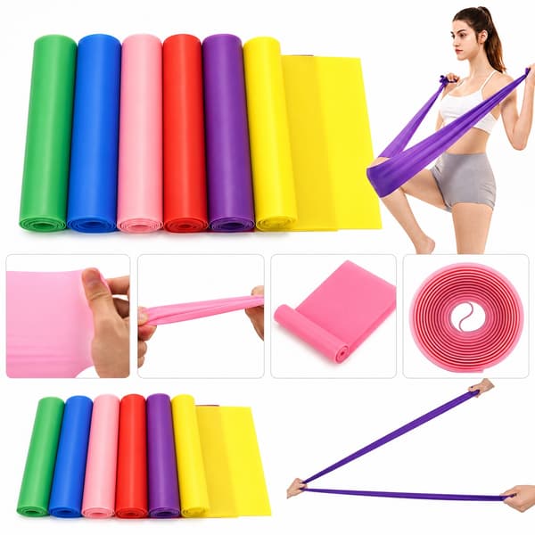 Träningsband motståndsband för yoga & rehab 150 cm TPE 1 st