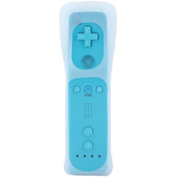 Wii U/Wii Gamepad-kontroll med analog joystick, blå joystick-pad för konsol, ersättningsfjärrkontroll med dubbla spakar, blå