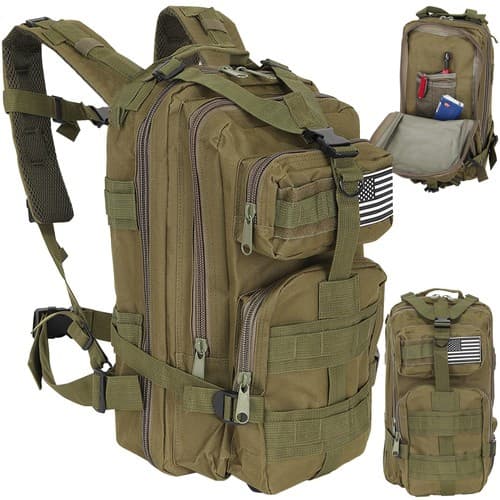 Militær rygsæk 26L – Taktisk rygsæk med MOLLE-system