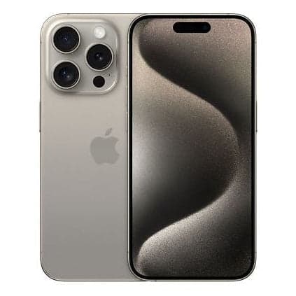 Apple iPhone 15 Pro 128GB Naturligt titan - C - Av partner