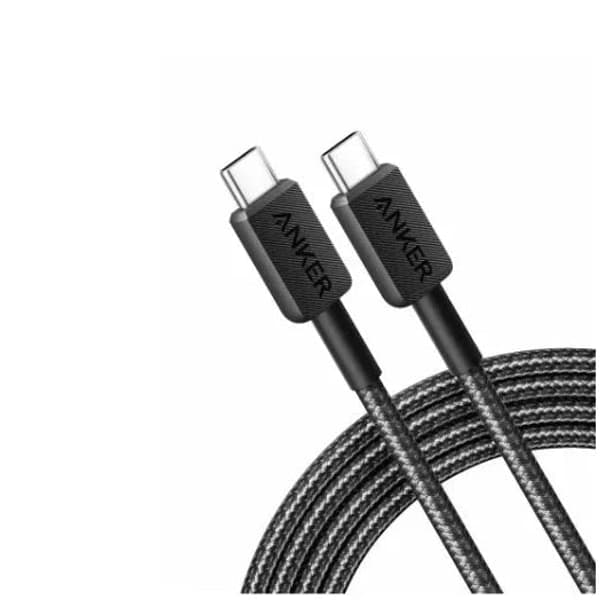 Anker 310 USB-C till USB-C-kabel 0,9 m Svart 240 W, Flätad - A - Som ny