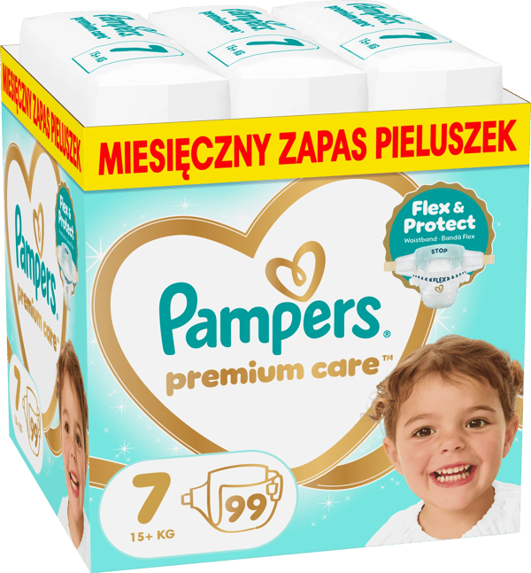 Pampers Premium Care bleer størrelse 7 15+ kg 99 stk.