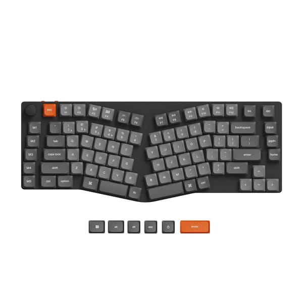 Keychron K15 Max (Alice Layout) QMK Langaton Mukautettava Mekaaninen Näppäimistö RGB-Taustavalo (Pikavaihdettavissa) / Matalaprofiilinen Gateron Mekaa