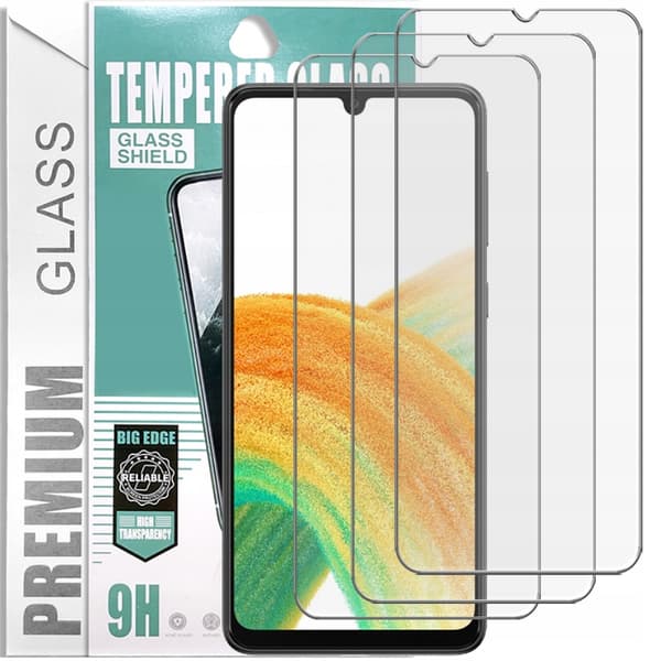 3x PremiumGlass 9H karkaistu lasi Samsung Galaxy A33 5G:lle