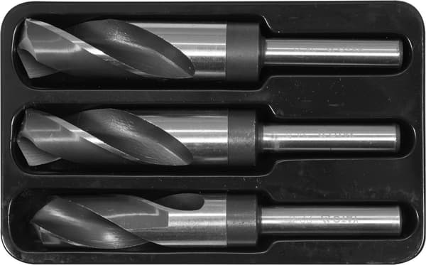 Set med borrar för metall 3 st 22-25mm YT-44626 YATO