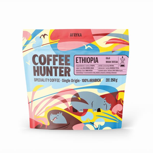 Etiopien Guji Muda Tatesa (Specialkaffe) 250 g.