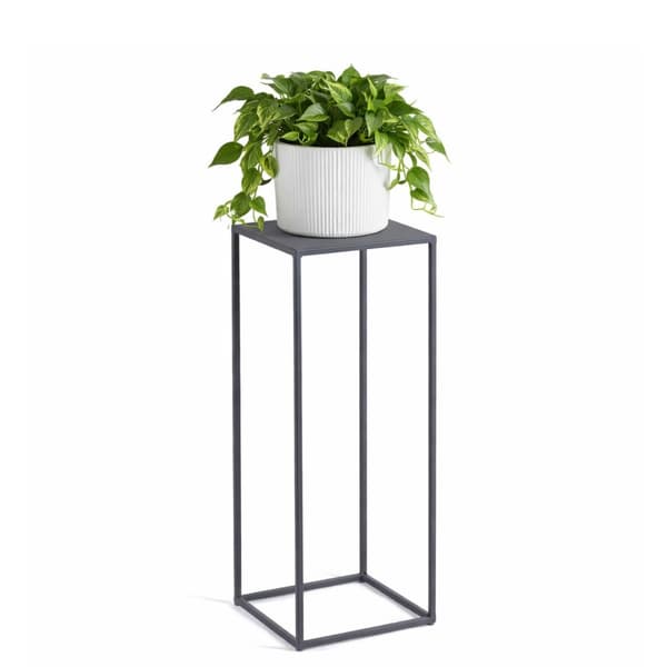 Stående blomställning 70 cm grafit