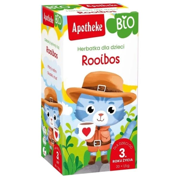 Apotheke Økologisk Rooibos Te til Børn - 20 breve
