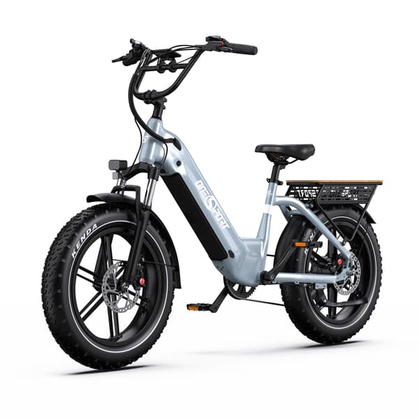 OneSport OT08 20'' elcykel med insteg, 500W motor, topphastighet på cirka 40 km/h, 18AH batteri, hydraulisk broms, Shimano 7-växlad, 20''*4.0 däck