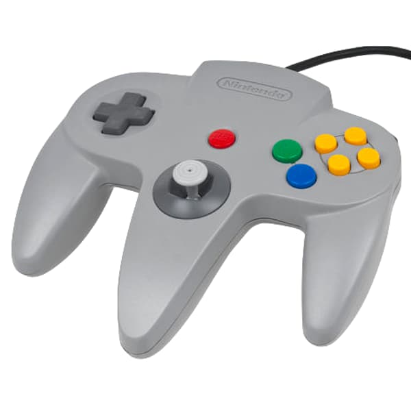 Nintendo 64 Controller - Gray - Original Used (BRUKT VARE)
