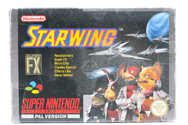 Starwing - Supernintendo/SNES - PAL/SCN/EUR (KÄYTETTY TAVARA)