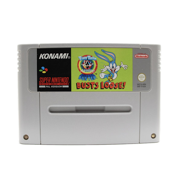 Tiny Toon Adventures: Buster Busts Loose - Supernintendo/SNES - PAL/SCN/EUR (BRUKT VARE)