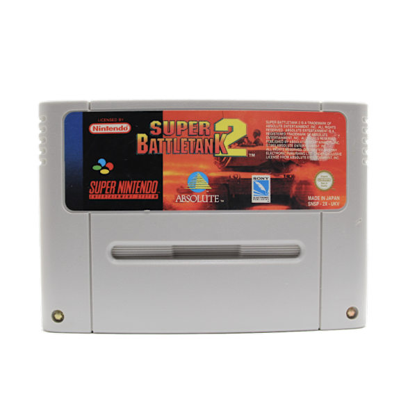Super Battletank 2 - Supernintendo/SNES - PAL/SCN/EUR (BRUKT VARE)
