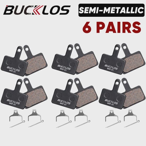 BUCKLOS puolimetalliset hydrauliset levyjarrupalat SHIMANO B01S B05S maastopyörään