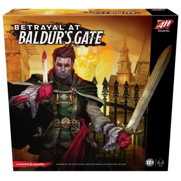 Sällskapsspel - HASBRO - Betrayal At Baldur's Gate - 3 spelare eller fler - Från 10 år - Inomhus