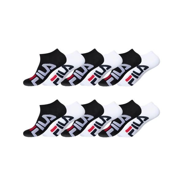 Fila Strumpor Herr, Strumpa Herr (12-pack) - Svart