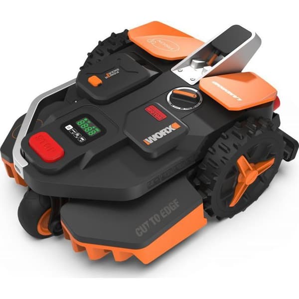 Robotgräsklippare - WORX - WR202E - 250 m² - 4K-kamera + adaptiv AI - Trådlös