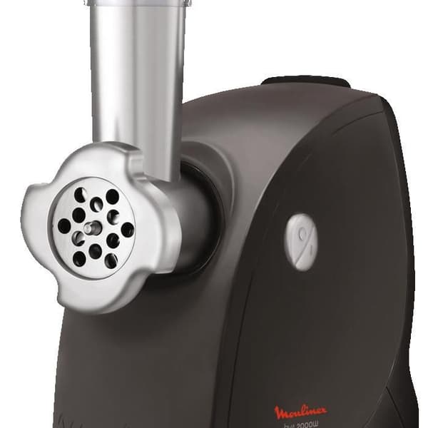 MOULINEX Köttkvarn Moulinex, kraftfull motor på 2 000 W, perfekt hackning upp till 2,3 kg/min, mångsidighet