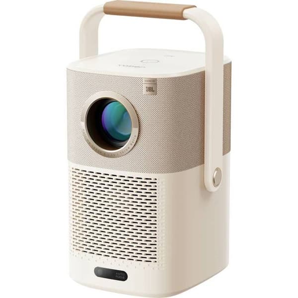 Yaber T2Plus LED-projektor 450 Lumen ANSI 1920 x 1080 Full HD batteridrift, 4K-kompatibel, JBL i högtalare