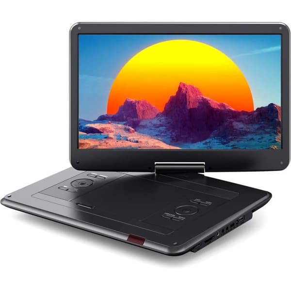 Bärbar DVD-spelare - WOLFANG - 17,5" - HD-skärm 15,6" - Batteri 5000mAh - Stereo