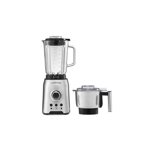 Blender + Kvarn - Lagrange - 609010 - 1200 Watt - 2 Liter - Rostfritt stål och glas