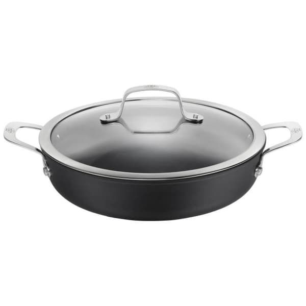Sauterpanna med lock - Alba - 24 cm - Non-stick aluminium - Induktions- och ugnskompatibel