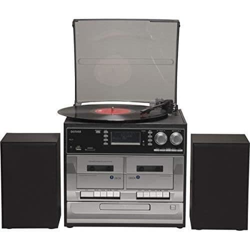CD-spelare - DENVER - MRD-166 - Inbyggda stereohögtalare - FM-stereoradio - Antenn med stång