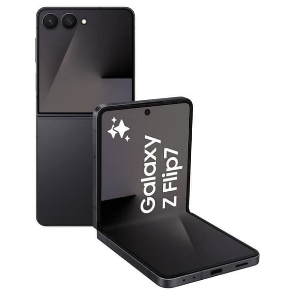 Samsung Galaxy Z Flip7 5G Smartphone 256 Go Svart Absolut