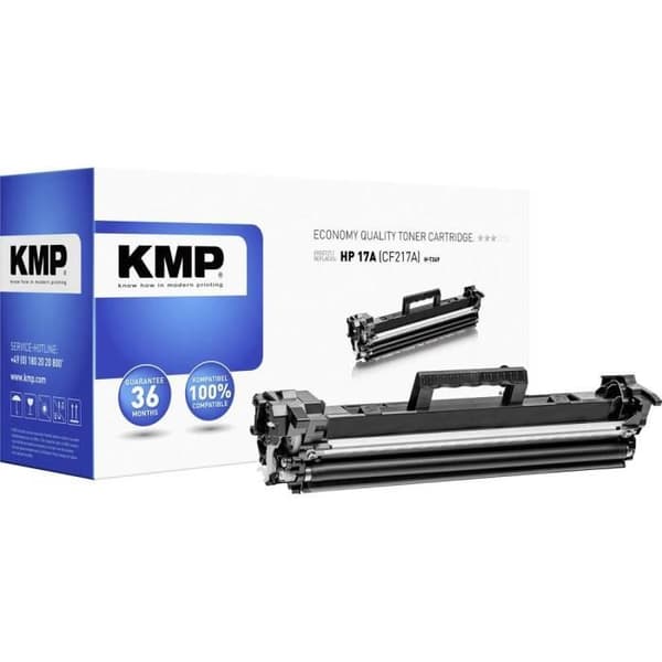 Toner - KMP - HP 17A - Svart - 1600 sidor - Kompatibel med HP Pro M102