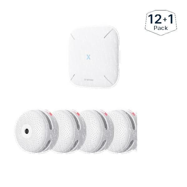 X-Sense XS01-M Smart rökdetektor interkopplad FS121 Kit