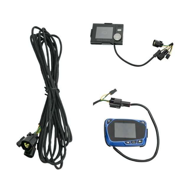 Dieselvärmare - Förlängningskabel för LCD-styrpanel - 12 V - 3 m/5 m - Passar 2 kW 5 kW 8 kW - Vit