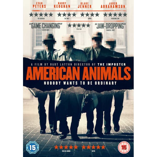 American Animals DVD (2019) Evan Peters, Layton (DIR) Cert 15 Pre-Owned Region 2