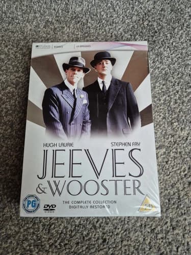 Jeeves og Wooster - Komplett Samling (DVD, 8-Disc Set, 2008)