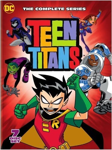 Teen Titans: Komplett Serie Säsong 1-5 DVD Box Set (7 skivor)