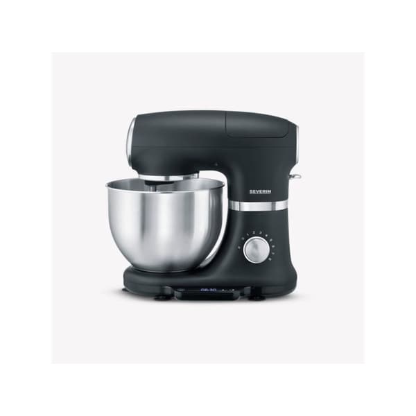 Severin KM 3898, 5,5 l, Svart, Silver, Rostfritt stål, 1000 W, 380 mm, 235 mm