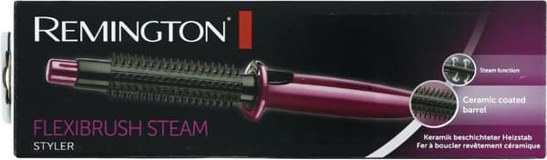 Remington Flexibrush Steam Hot Air Ceramic Hair Styling Brush CB4N