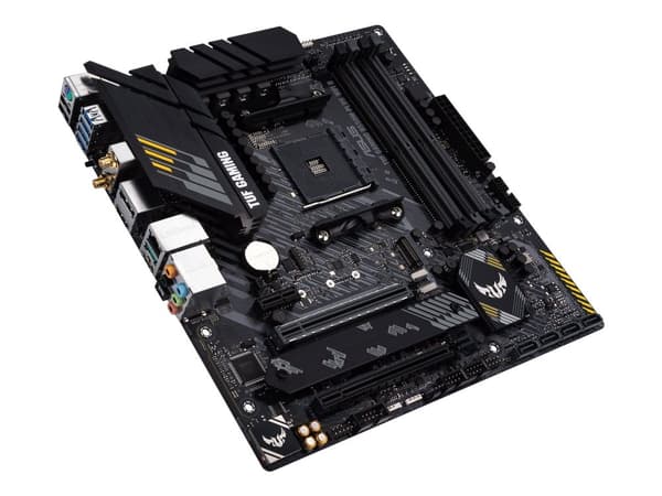 ASUS TUF GAMING B550M-PLUS WIFI II - Emolevy - micro-ATX - Socket AM4 - AMD B550 Chipset - USB-C Gen2, USB 3.2 Gen 1, USB 3.2 Gen 2 - 2.5 Gigabit L...