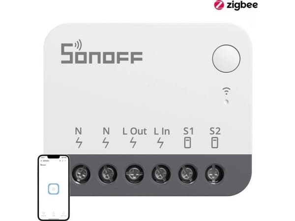 SONOFF ZigBee smart strömbrytare ZBMINIR2