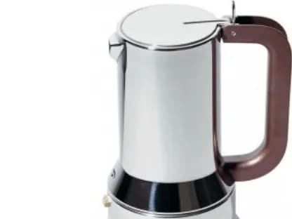 Alessi 9090, Mokabryggare, 0,15 l, Rostfritt stål, Rostfritt stål, 3 koppar, 110 mm