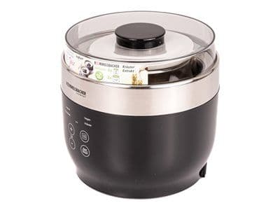 Rommelsbacher JG 80 "Jona" yoghurt and cheese maker (black/stainless steel)