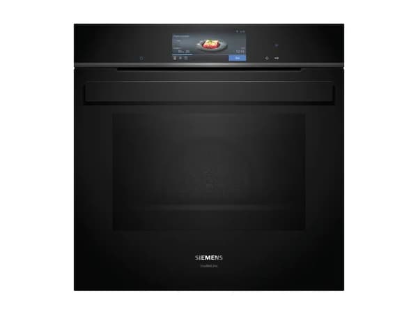 Siemens iQ700 HB978GMB1, Keskikokoinen, Sähköuuni, 71 L, 71 L, 30 - 300 °C, Hydrolyyttinen + pyrolyyttinen
