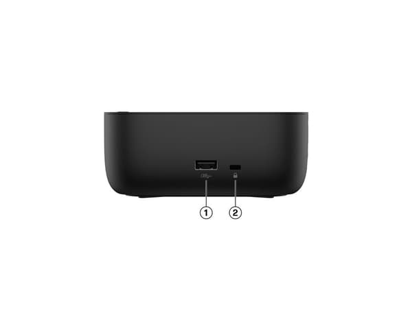 HP G6 - Dockningsstation - 2 x DP, HDMI, USB-C - 1GbE, 2.5GbE - Europa