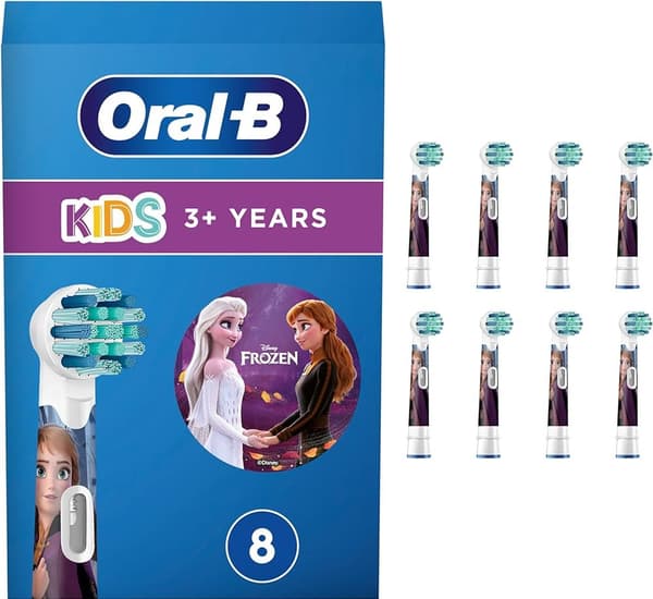 Oral-B Kids frysta tandborsthuvuden - 8-pack