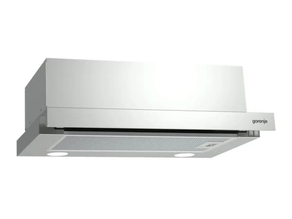 Gorenje BHP523E10X - Kåpa - teleskopisk - bredd: 50 cm - djup: 30.5 cm - utsug och cirkulation - rostfritt stål