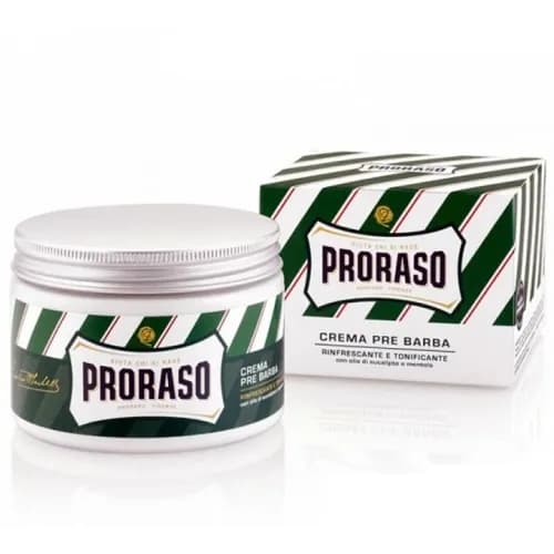 Proraso Refreshing Professional pre-shavecreme 300 ml, eukalyptusolie og mentol