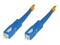 MicroConnect - Nätverkskabel - SC/UPC enkelläge (hane) till SC/UPC enkelläge (hane) - 15 m - 15 m - fiberoptisk - 9 / 125 mikrometer - halogenfri -...