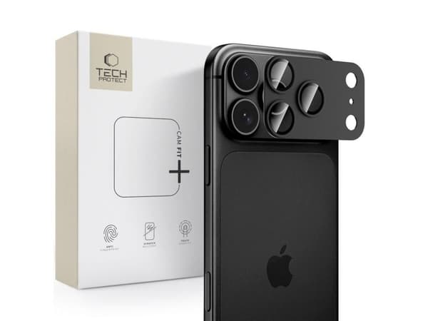 Tech-Protect OSLONA APARATU TECH-PROTECT CAMFULL FIT+ IPHONE 18 PRO BLACK