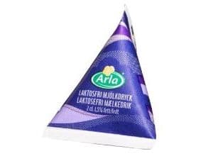Laktosfri mjölk Arla 1,5 %, 20 ml, 100 förpackningar